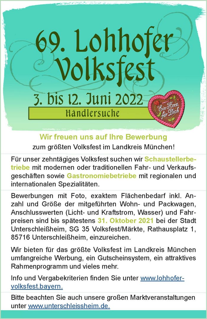 Unterschleißheim volksfest Mini