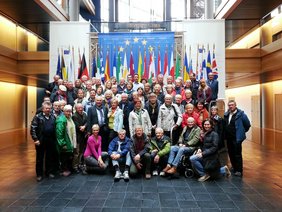 Die internationale Gruppe im Herzen der EU, dem Europa-Parlament