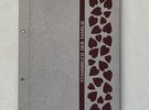 Stammbuch Herzregen - grau-metallic, DIN A4, Buchschrauben mit Folien, 34 Euro