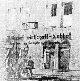 Die Bahnhofswirtschaft Lohhof am Kriegsende