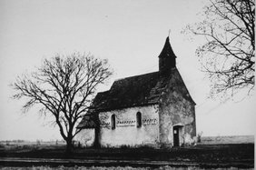 Historische Aufnahme der Mallertshofer Kirche