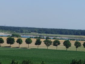 Luftbild Hollerner See